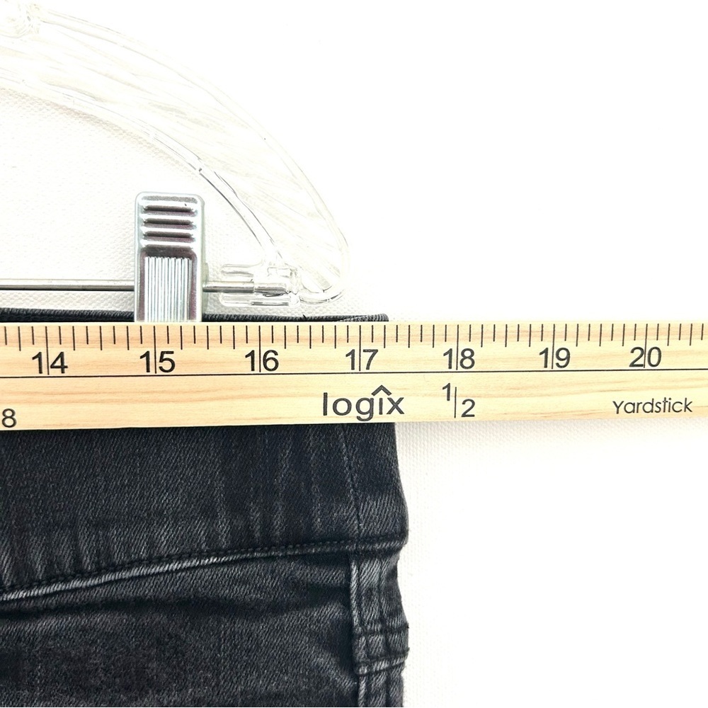Spanx Denim Jeans Pants Black Wash Slim Tapered Ankle Shaping Technology Size 1X - Picture 4 of 12